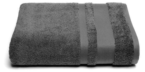 Telo Bagno In Cotone Soft Standard Spugnissima Tinta Unita Antracite Caleffi