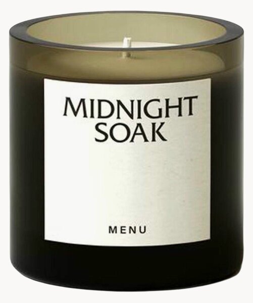 Candela profumata Midnight Soak (Arancia amara, lavanda, fico) in vetro
