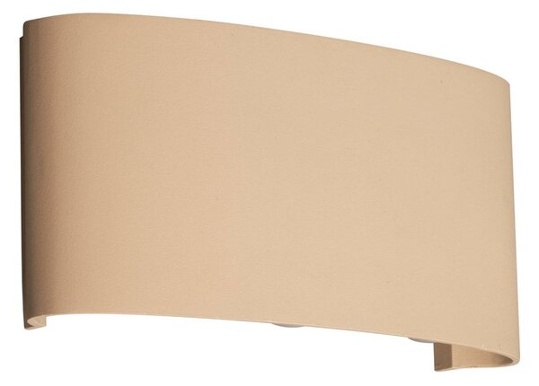 FISCHER & HONSEL Applique da esterni a LED Berlin, Crema / Ambra, Metallo, Moderno, Applique LED da esterni