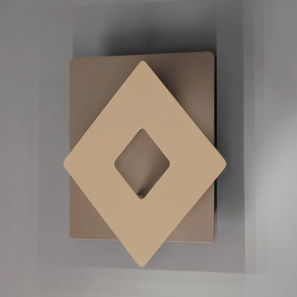 FISCHER & HONSEL Applique da parete a LED Hennes, Crema / Ambra, Soggiorno / Sala da pranzo, Metallo, Moderno, Applique a LED