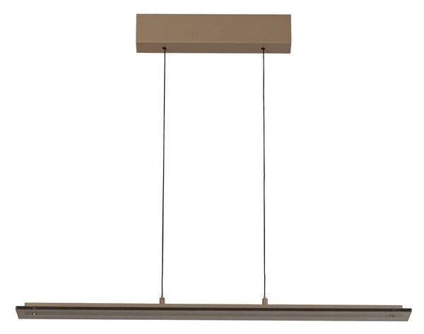 FISCHER & HONSEL Lampada a sospensione Torvi, dimmerabile, Crema / Ambra, Soggiorno / Sala da pranzo, Metallo, Moderno, Lampada a sospensione