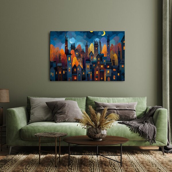 Quadro su tela – Magia della notte di Natale