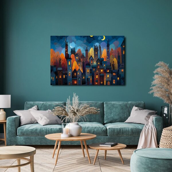 Quadro su tela – Magia della notte di Natale
