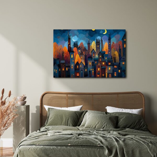 Quadro su tela – Magia della notte di Natale