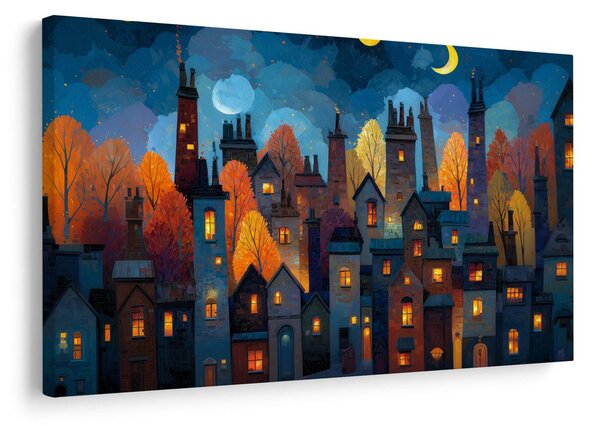 Quadro su tela – Magia della notte di Natale
