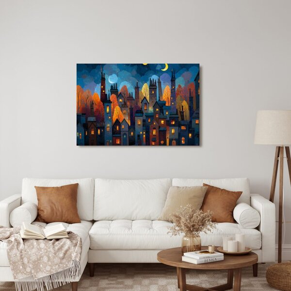 Quadro su tela – Magia della notte di Natale
