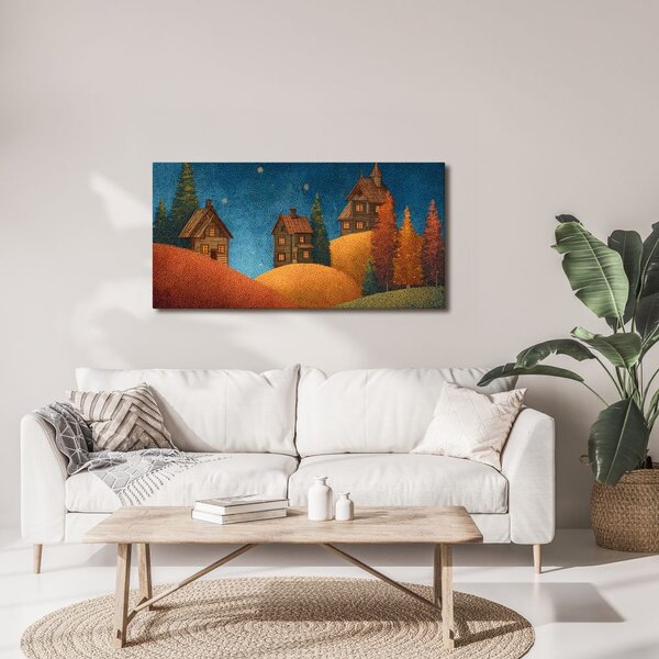 Quadro su tela – Notte festiva tranquilla
