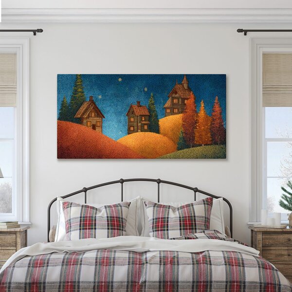 Quadro su tela – Notte festiva tranquilla