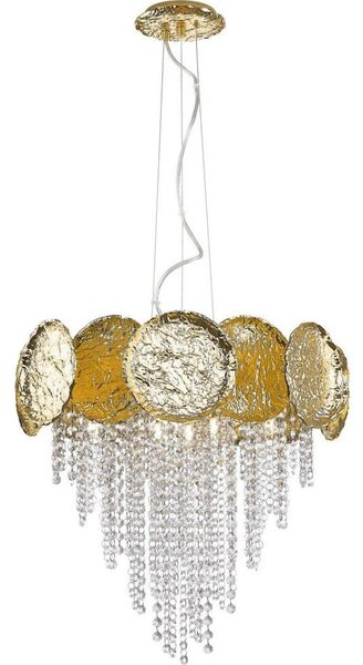 Zuma Line P0619-07A-K4K4 - Lampadario sospeso su cavo ASTRA 7xG9/28W/230V, elegante finitura oro