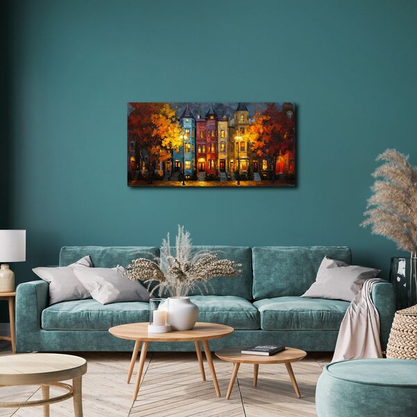 Quadro su tela – Scenografia urbana serale