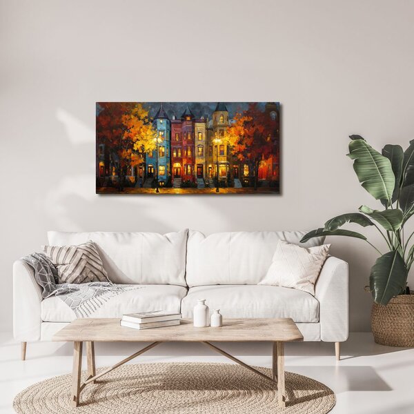 Quadro su tela – Scenografia urbana serale