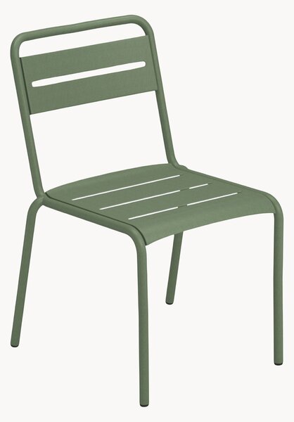 Set di 2 sedie da giardino impilabili Star