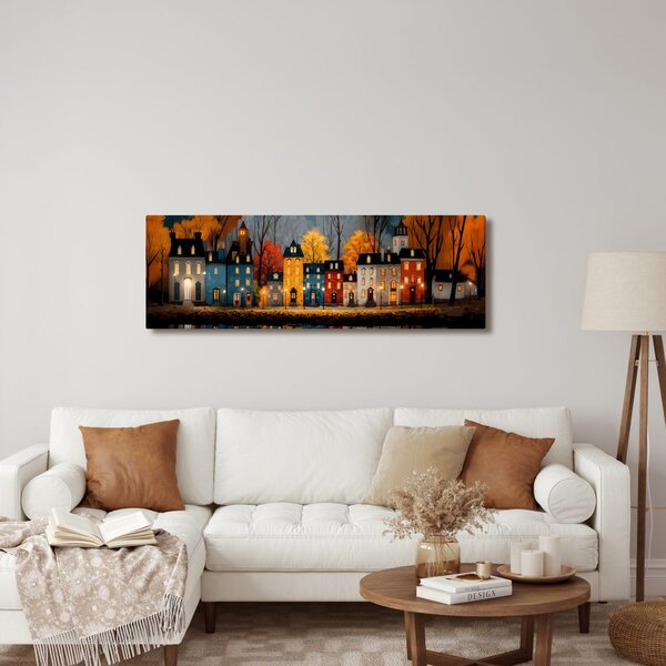 Quadro su tela – Atmosfera serale festiva