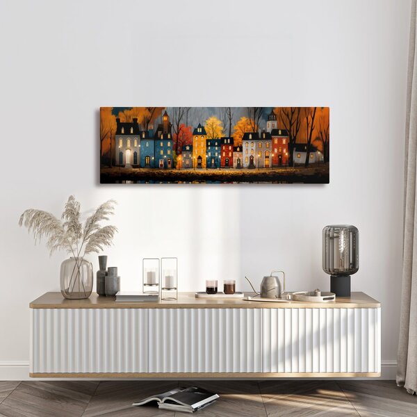 Quadro su tela – Atmosfera serale festiva