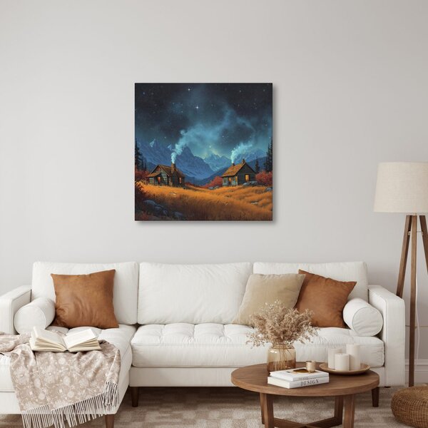 Quadro su tela – Cielo notturno festivo