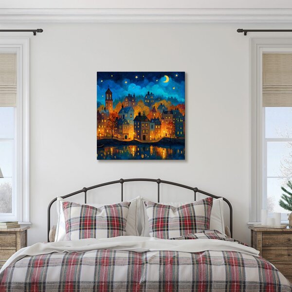 Quadro su tela – Favola serale autunnale