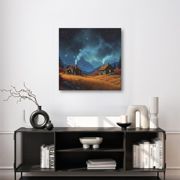 Quadro su tela – Cielo notturno festivo