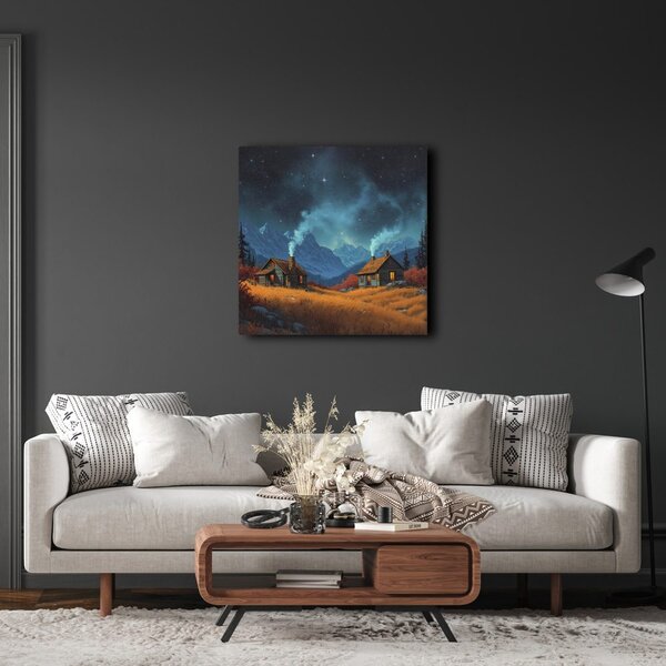 Quadro su tela – Cielo notturno festivo