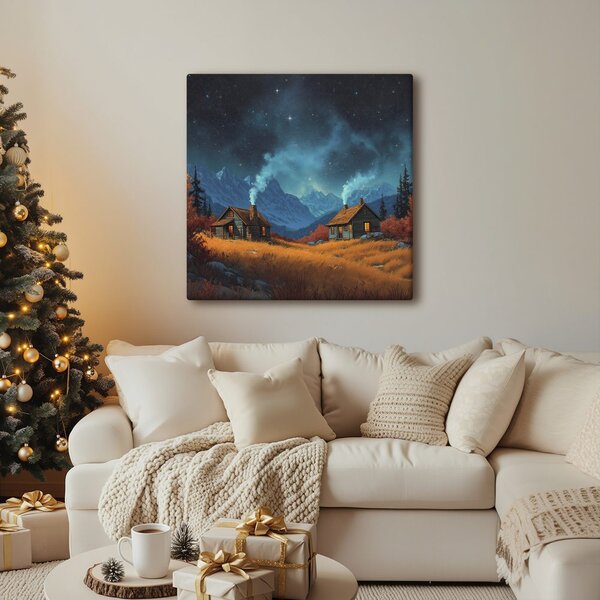 Quadro su tela – Cielo notturno festivo