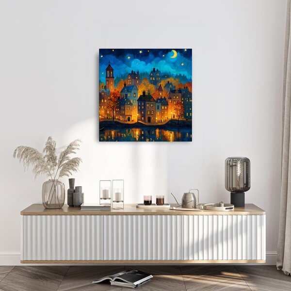 Quadro su tela – Favola serale autunnale