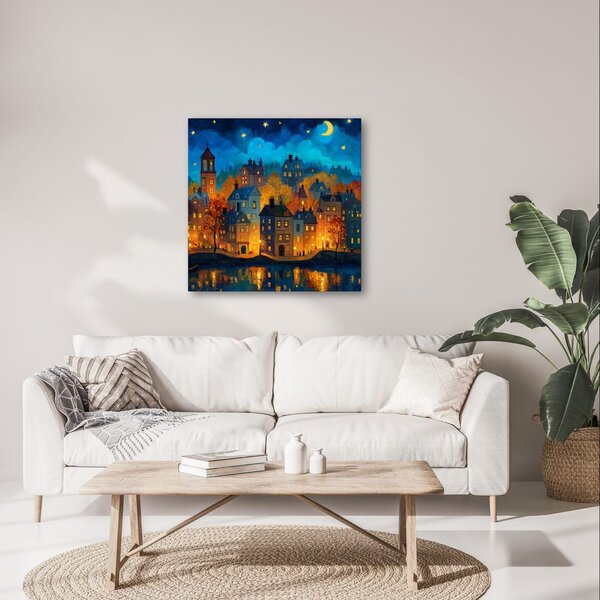 Quadro su tela – Favola serale autunnale