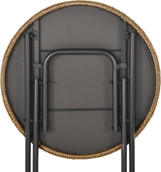 VivaGarden Base per Ombrellone da Giardino con Palo Centrale 3.8cm e 4.8cm HDPE Nero