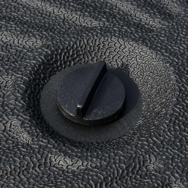 VivaGarden Base per Ombrellone da Giardino con Palo Centrale 3.8cm e 4.8cm HDPE Nero