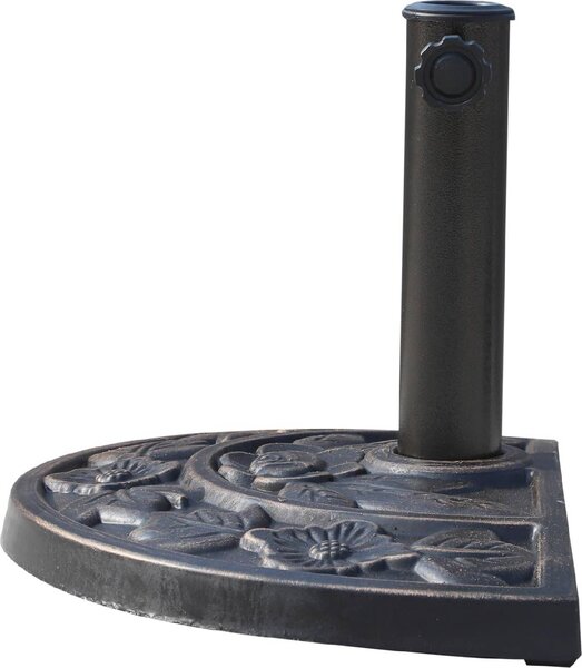 VivaGarden Base per Ombrellone in Resina Regolabile con Manopola 9 Kg