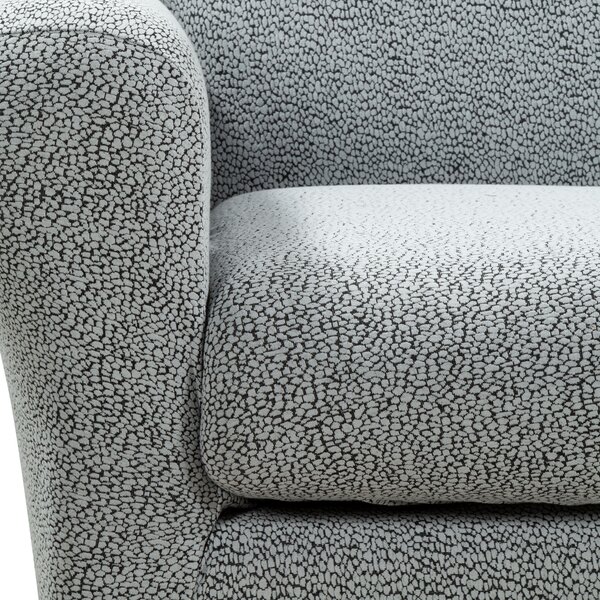Copricuscino In Cotone Cosmic 2 Posti Caleffi Tinta Unita Grigio Caleffi