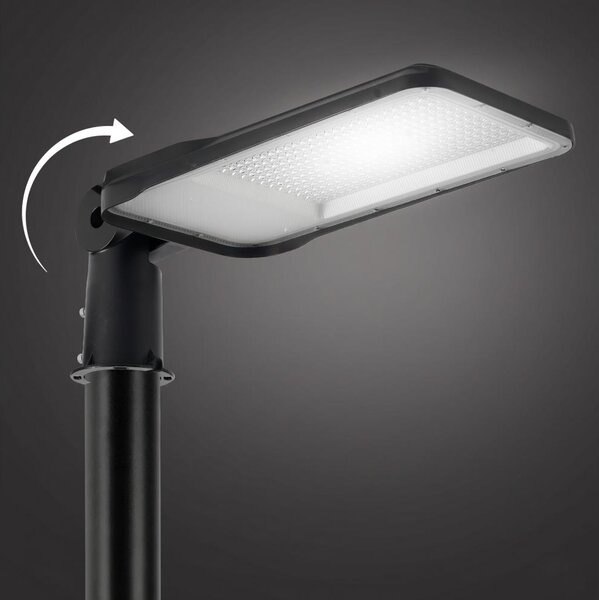 Brilagi-LED Lampione stradale da esterno con snodo. URBANLIGHT LED/200W/230V nero IP65