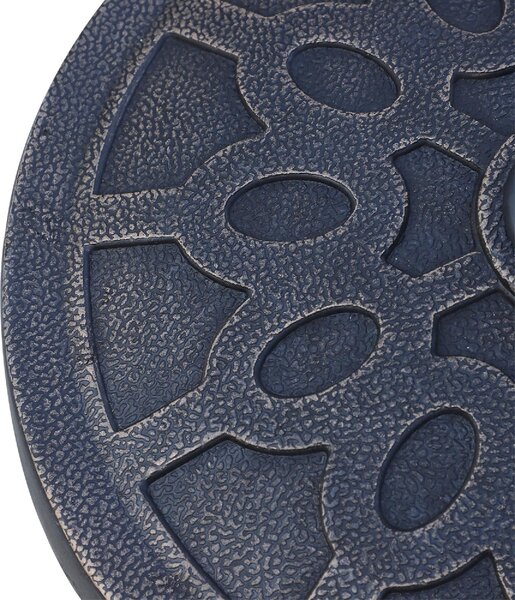 VivaGarden Base per Ombrellone Rotondo per Pali da 38 e 48 mm in Resina e Acciaio 45 cm colore Bronzo