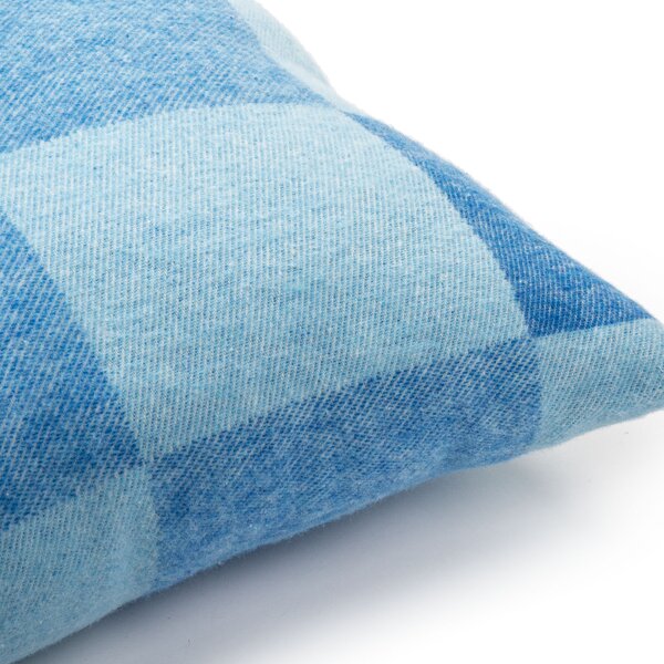 Cuscino D'arredo In Cotone Jeans CM. 48X48 Caleffi Non Specificato Blu Caleffi