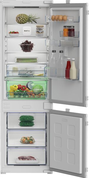 Beko Frigorifero da Incasso Combinato Capacit 290 Litri Classe energetica C Raffreddamento No Frost colore Bianco - B7BCNA296HS