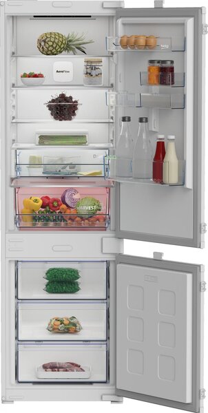 Beko Frigorifero da Incasso Combinato Capacit 290 Litri Classe energetica C Raffreddamento No Frost colore Bianco - B7BCNA296HS