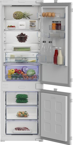 Beko Frigorifero da Incasso Combinato Capacit 290 Litri Classe energetica C Raffreddamento No Frost colore Bianco - B7BCNA296HS