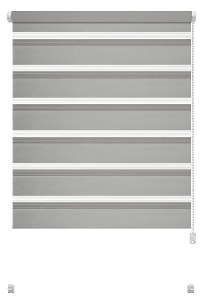 Tenda a pacchetto giorno/notte grigia 57x150 cm Zebra – Gardinia