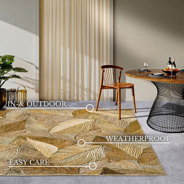 Tappeto per esterni color oro 120x180 cm Eugene - Villeroy&Boch