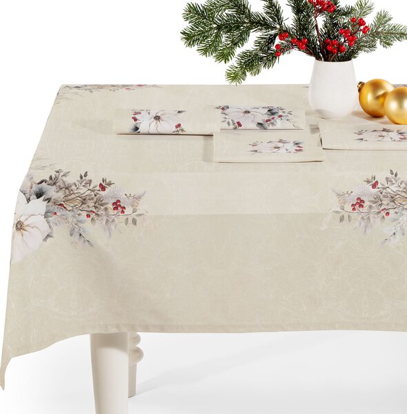 Tovaglia Da Cucina In Cotone Natalis CM. 150X240 Caleffi Natale Caleffi