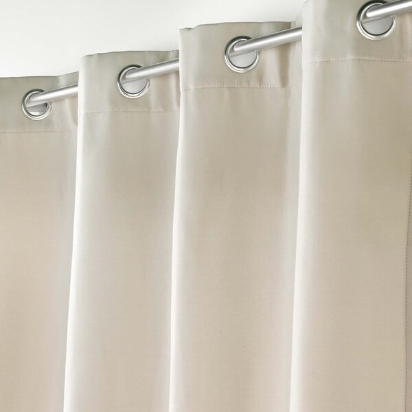 Tenda termoisolante beige in microfibra 135x260 cm Micropolar – douceur d'intérieur