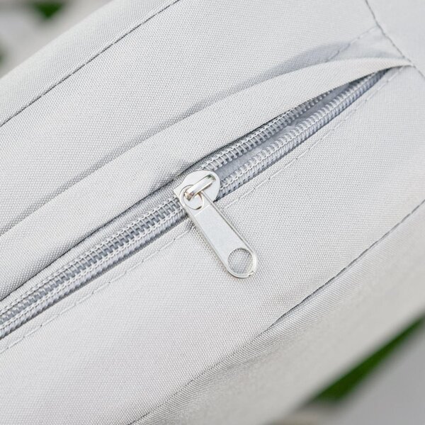 VivaGarden Salotto da Giardino con 2 Poltrone e Tavolino con Cuscini in Rattan PE colore Bianco Crema