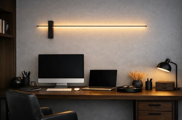 Open Design OR85051 - Lampada da parete BENE LED/10,5W/230V 100 cm nero