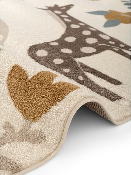 Tappeto per bambini color crema 120x170 cm Animal Safari – Hanse Home