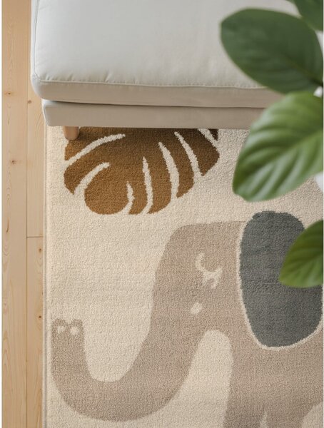 Tappeto per bambini color crema 120x170 cm Animal Safari – Hanse Home