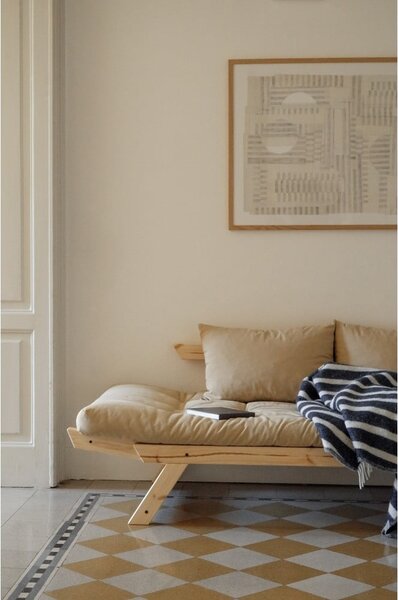 Divano variabile Naturale chiaro/Beige lino Bebop - Karup Design