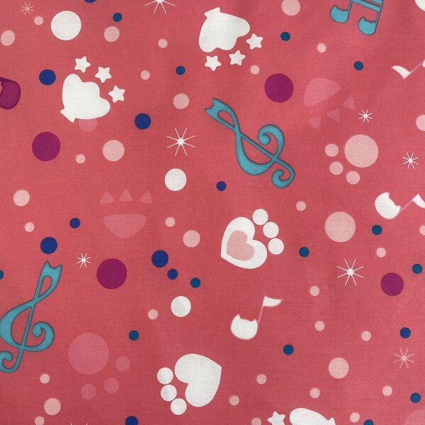 Biancheria da letto per bambini in cotone per letto singolo 140x200 cm Gabby's Dollhouse - Jerry Fabrics