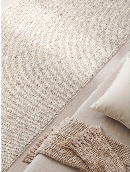 Passatoia grigia/color crema lavabile 80x240 cm Rocco Dark Cream – Elle Decoration