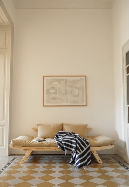 Divano variabile Naturale Chiaro/Verde Oliva Bebop - Karup Design