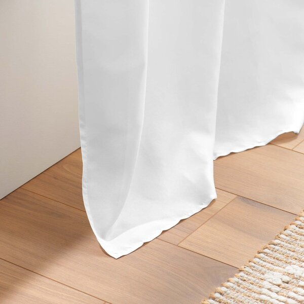 Tenda in microfibra bianca 140x280 cm Absolu - douceur d'intérieur
