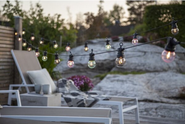 Catena luminosa a LED colorata per feste, lunghezza 8,55 m Small Circus - Star Trading