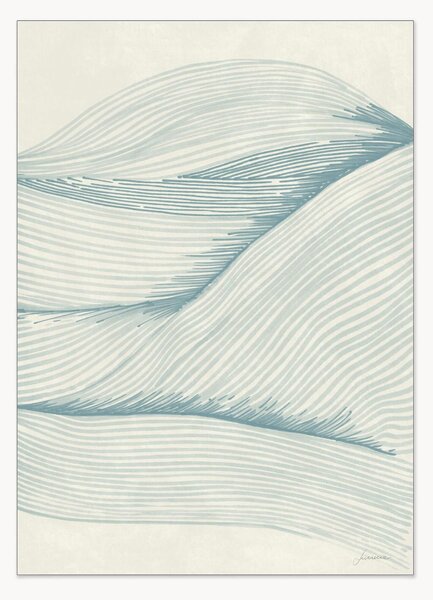 Poster Ocean in Lines 02